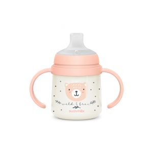 Suavinex Biberon à Anses Wild & Free Night and Day Rose - 150 ml
