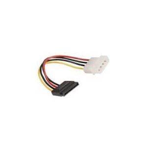 Roline 11.03.1055 - Câble adaptateur alimentation SATA 4 pins mâle vers SATA