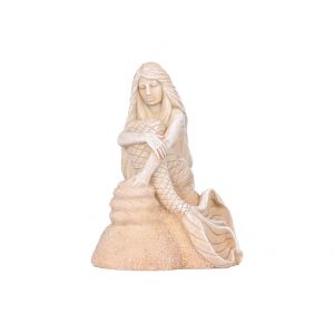 Aqua della Décor d’aquarium sirène Ariel beige Europet petit modèle– 12,8 cm