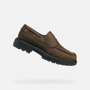 Geox Homme U Spherica Ec7 Moccasin, Marron, 45 EU