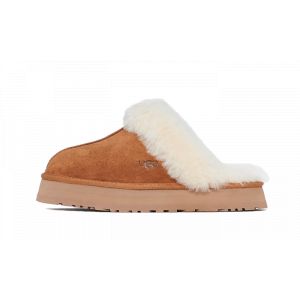 Chausson UGG Disquette pour femme | UGG UE in Brown, Taille 41, Daim