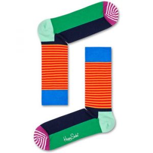Happy socks Christmas Cracker Holly Gift Box, colorés et amusants, Chaussettes pour homme et femme, Rouge-Vert-Blanc 2 paires (41-46)