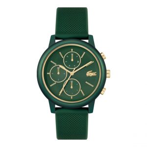 Lacoste Montre Homme .12.12 Move - 2011471 Bracelet Silicone Vert