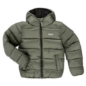 Levi's Doudounes enfants SHERPA LINED MDWT PUFFER Kaki - Taille 4 ans,6 ans