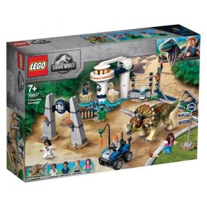Lego La fureur du Tricératops Jurassic World - 75937