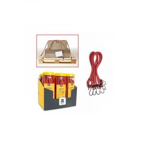 Murtra Pulpo goma red 6 brazos 8 mm