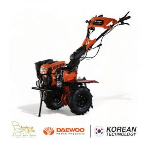Daewoo Motoculteur thermique &agrave; traction 212cm3, largeur de travail jusqu'&agrave; 130cm, 2 vitesses AV/1 AR, guidon ajustable DABSG1050B