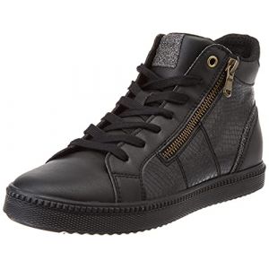 Geox Femme D Blomiee B Sneaker, Noir, 38 EU