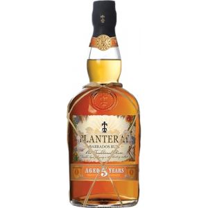 PLANTERAY RUM - (Ex Plantation) - 5 ans Barbados - Rhum Vieux Ambr&eacute; - Origine : Barbade - Notes de Cacao & Fruits secs - 40% Alcool - 70 cl