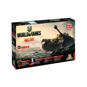 Image de Italeri Maquette Char : World of Tanks : Panzer IV