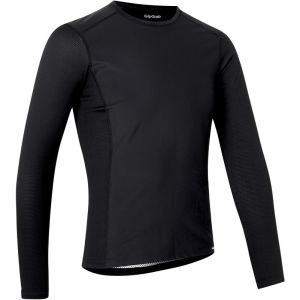 GripGrab Windbreaking LS Base Layer, noir XL T-shirts manches longues