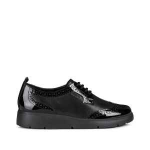 Image de Geox Derbies Arlara Noir - Taille 36;37;38;39;40;41