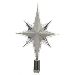 Kaemingk Cimier de sapin Goupillon Argent