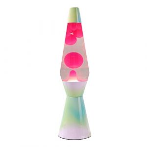Lampe Lave Rainbow dream 40cm - Itotal - Rose - Verre