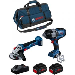 Bosch Kit BK2026BAG (GDS 18V-1600 HC GWS 18V-10 2 x 8,0 Ah ProCORE GAL18V-160 HDBAG)