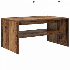 VidaXL Table basse Bois ancien 80 x 50 x 40 cm Bois d'ing&eacute;nierie