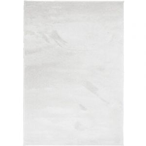 VidaXL Tapis oviedo à poils courts gris 160x230 cm Gris