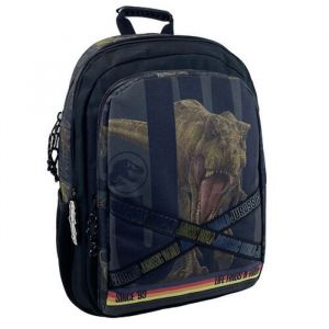CYPBRANDS Cyp Brands-Jurassic World Roar Sac à Dos 43 cm Adaptable au Trolley, Mixte Enfant, Gris, Estandár