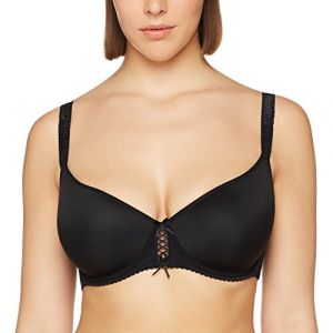 Sans Complexe Soutien Gorge Corbeille Spacer Armatures - Arum Saison Noir