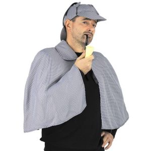 Ruedelafete Set v&ecirc;tements D&eacute;tective adulte