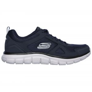 Skechers Track scloric 52631 nvy homme chaussures de running bleu fonce