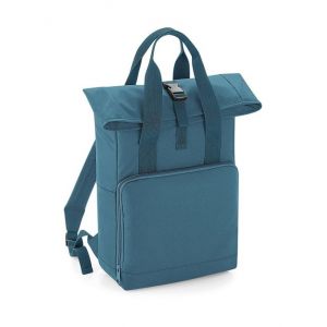 Sac &Agrave; Dos Urbain Rolltop Et Poign&eacute;es 14 Litres Bg118 Bleu Airforce Neuf