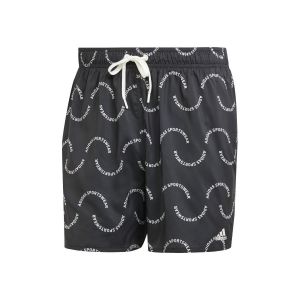 Adidas Maillot de bain de natation wave logo clx homme noir impri