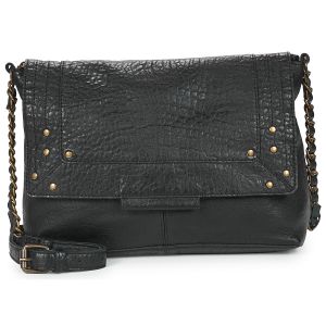 Pieces Sac Bandouliere PCFELIZIA LEATHER LARGE CROSS BODY Noir - Taille Unique