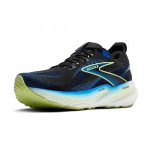 Brooks Chaussures Glycerin 22 Wide noir bleu cobalt - 42.5
