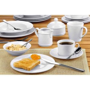 Esmeyer Soucoupe HEIKE, 150 mm, blanc, set de 6
