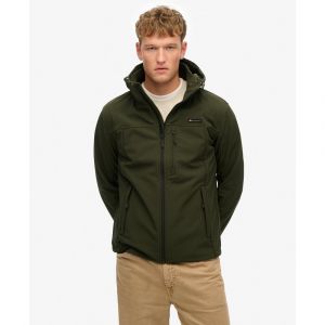 Superdry Veste Soft Shell Trekker Homme Kaki