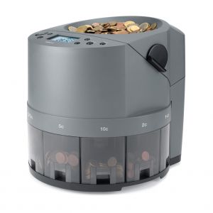 Safescan 1450 - Compteuse trieuse pi&egrave;ces Euro - 1 000 pi&egrave;ces / 500 pi&egrave;ces par minute