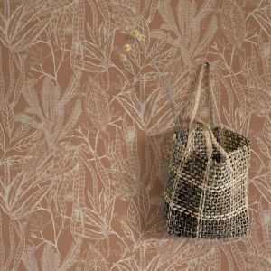 Superfresco Easy Papier peint intissé Chaya 1005 x 52cm Terracotta