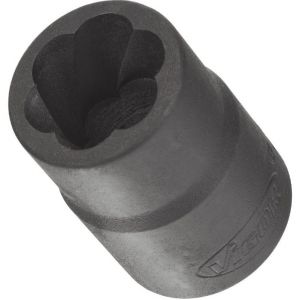 Vigor Carré femelle entraînement 12,5 = 1/2 pouce Douille extracteur à profil spiralé - V2410