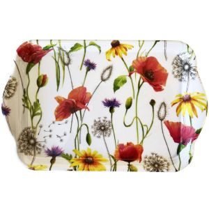 Image de Enesco Mini plateau vide poche rectangulaire Prairie de coquelicots