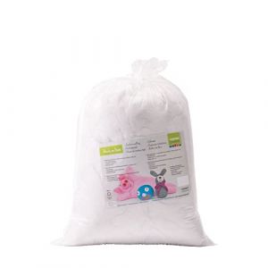 Vaessen creative Rembourrage en Fibre de Polyester Blanche Douce pour la Fabrication d`animaux Rembourrés, de Coussins