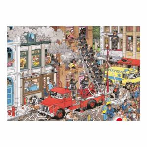 Image de Diset Puzzle Comic 500: Alerte à l'incendie 500 pièces