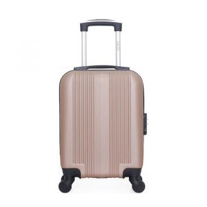 Hero Valise Cabine XXS ABS LIPARI 46 cm 4 Roues - Rose Dore
