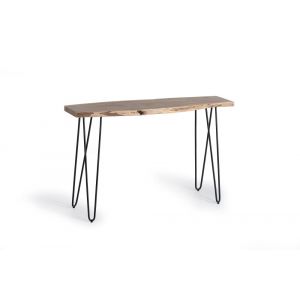 Decoration D ’ Autrefois - Console Bois, Fer Marron 120x35x76cm - Bois-Fer - Marron