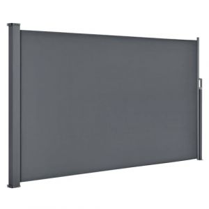 Windbreak rétractable Dubaï - 300 x 200 cm - Gris foncé