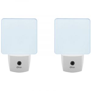 Otio Lot de 2 veilleuses cr&eacute;pusculaires automatiques - Bleu