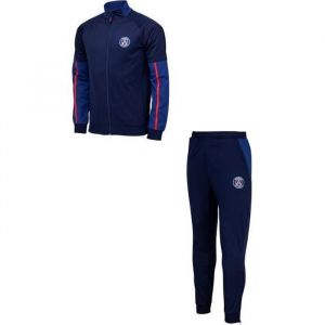 Psg Surv&ecirc;tement fit - PARIS SAINT GERMAIN - Enfant - Bleu - Manches longues - Polyester