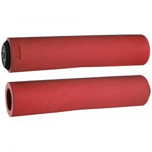 ODI F-1 Float Poignées VTT, red 130mm Poignées standards
