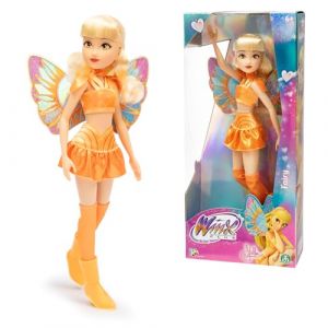 Winx, Poupée articulée, 26 cm, Série Fairy, Modèle Stella, pour Les Enfants dès 3 Ans, WNX765