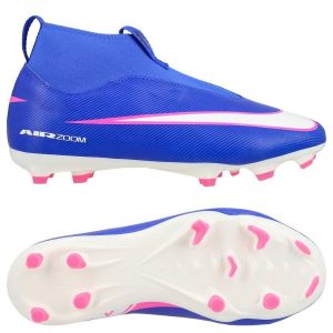 Nike Air Zoom Mercurial Superfly 10 Academy Mg Attack - Bleu/blanc Enfant - Multi Ground (Mg), pointure 32 - ['Bleu'] - Taille 32