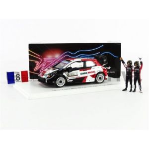 Image de Spark Voiture Miniature de Collection 1-43 - TOYOTA Yaris WRC - Winner Rallye Monza 2021 - White / Red / Black - S6595