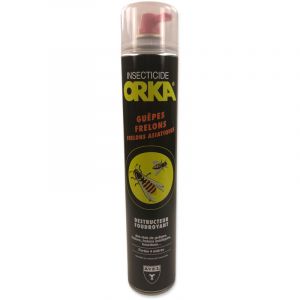 Orka Insecticide Anti-Guêpes et Frelons Jet Aérosol 750 ml