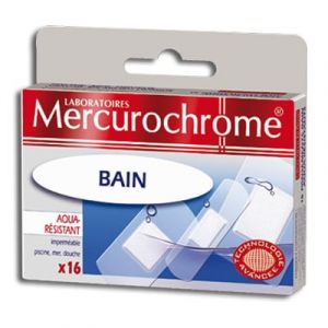 Image de Mercurochrome Pansements Bain