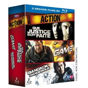 Image de Coffret Action - Que justice soit faite + Ultimate Game + Bangkok Dangerous