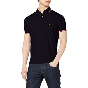 Tommy Hilfiger Polo TOMMY TIPPED SLIM POLO - Couleur XXL,S,M,L,XL,3XL - Taille Bleu